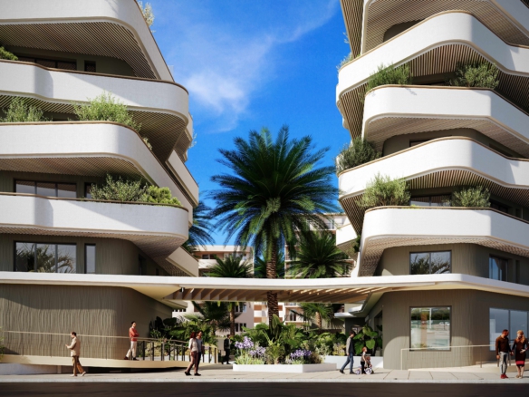 New Three-Bedroom Apartment with Sea View in the ICÔNE Residence, Cannes