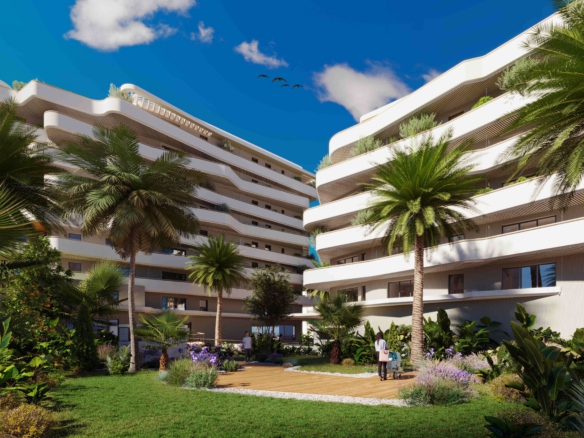 New Three-Bedroom Apartment with Sea View in the ICÔNE Residence, Cannes