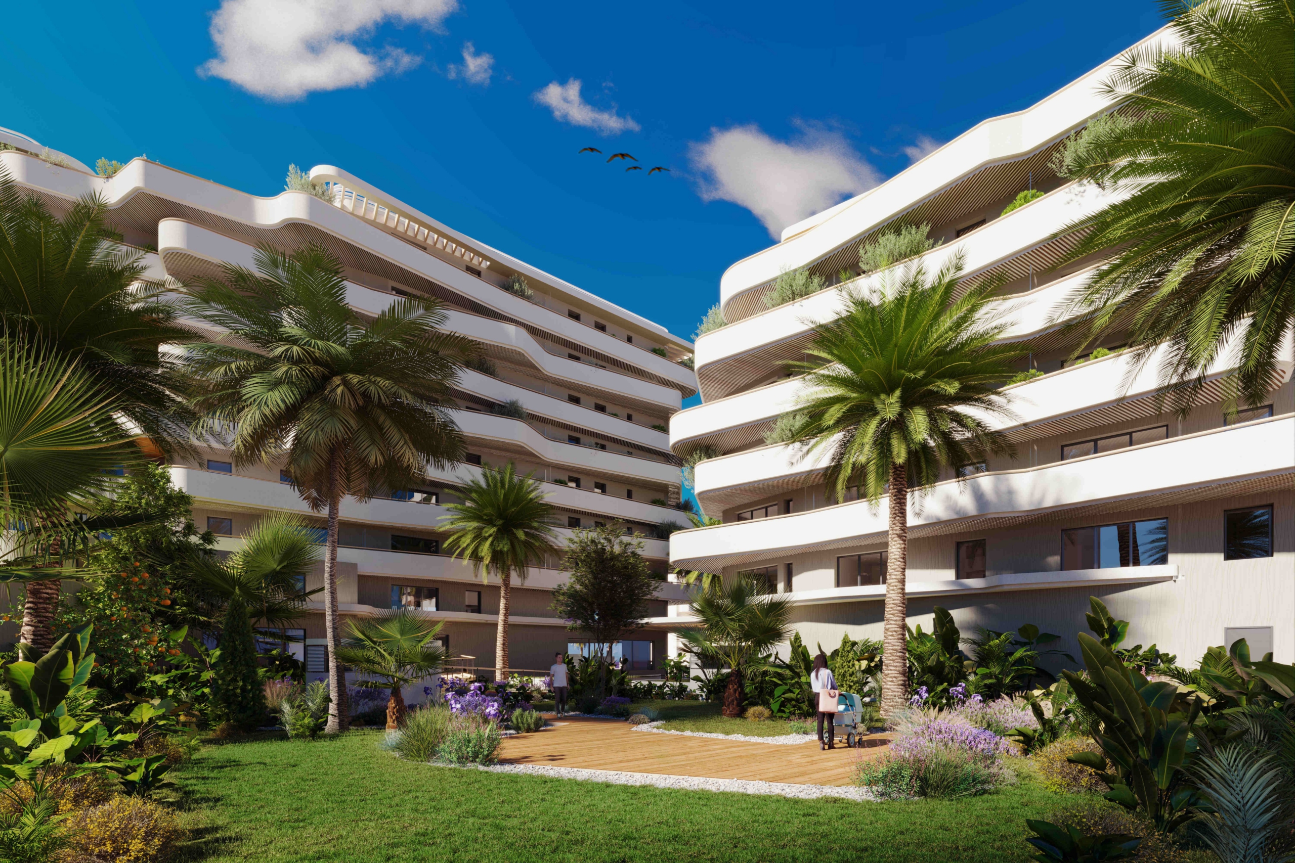 New Three-Bedroom Apartment with Sea View in the ICÔNE Residence, Cannes