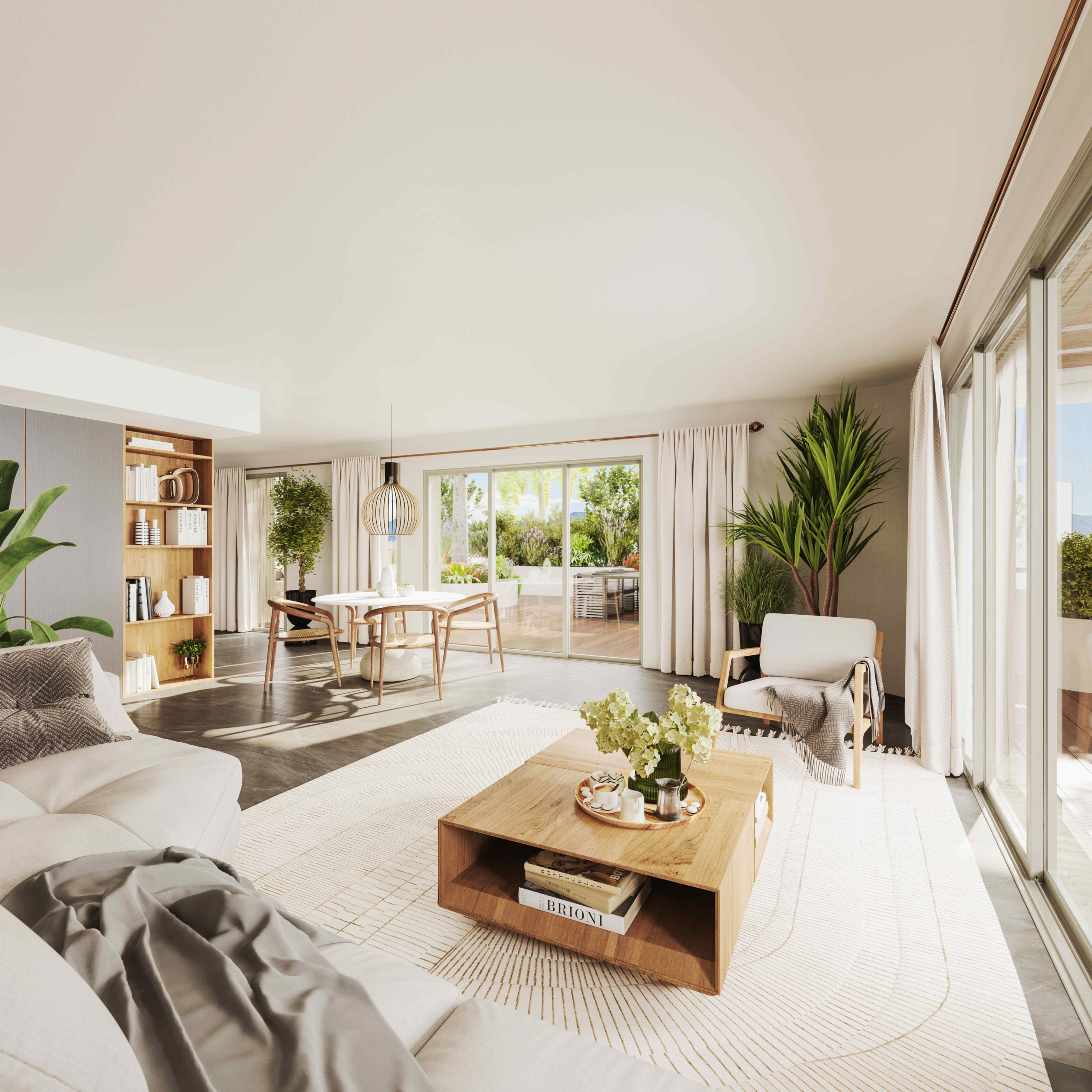 New Three-Bedroom Apartment with Sea View in the ICÔNE Residence, Cannes